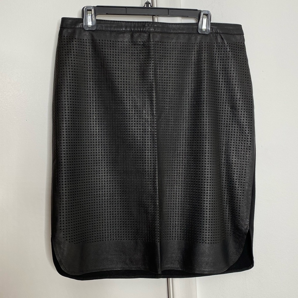 Danier leather skirt, size 12